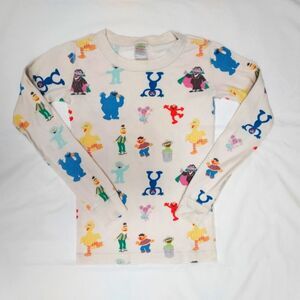 Hanna Andersson Sesame Street Kids Long Sleeve Top US8